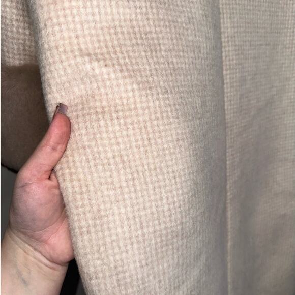 Reformation Lester Double Breasted Trench Coat Tan/Beige Size Small Relaxed Fit - Picture 10 of 12